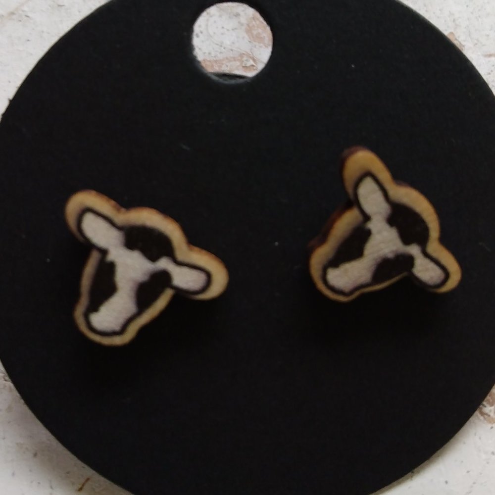 Cow Earrings